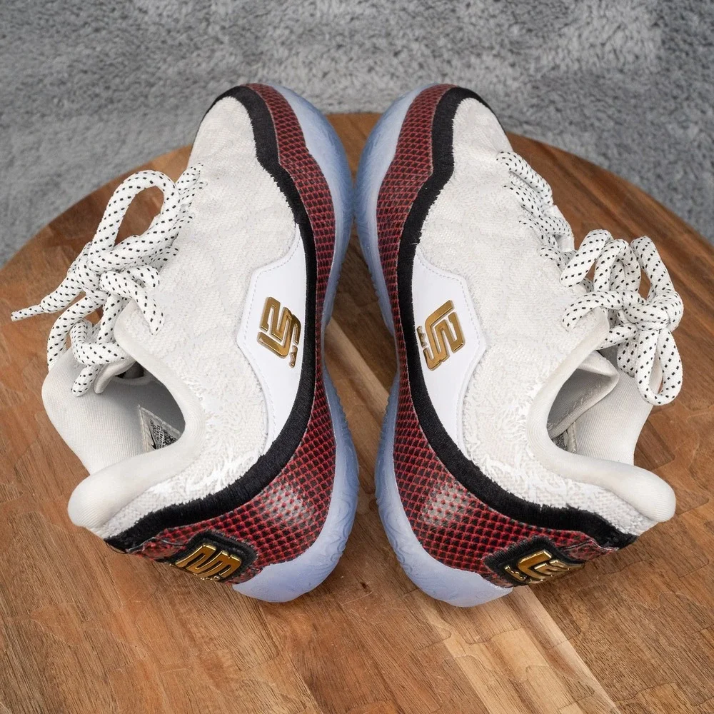 Nike Lebron XXIII 1 (GS) White Metallic Gold (IQ6710 100) Size 3Y